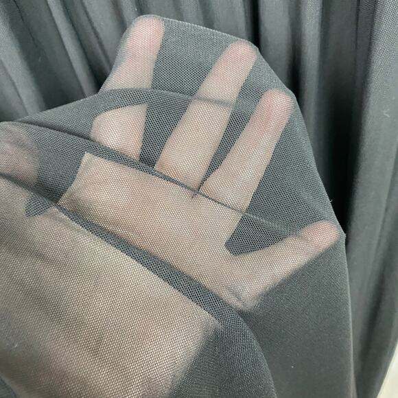 Torrid Black Sleeveless Knit To Mesh Skater Dress Sz.3 - Picture 10 of 14